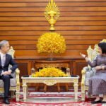 Cambodia and China officials meeting for strategic cooperation discussion