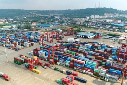 Cambodia economy growth showing factories, exports, and industrial development