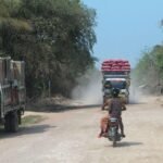 Road construction and transport infrastructure development in Cambodia under World Bank connectivity program