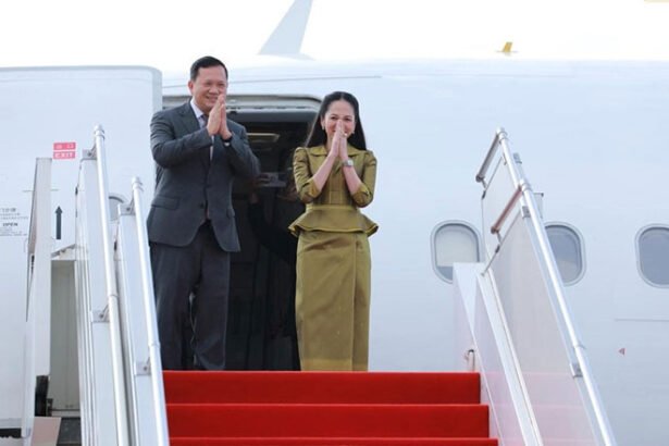 Hun Manet France visit meeting officials and attending One Health Summit in Paris and Lyon