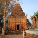 Kuk Yeay Ham temple Cambodia showing heritage conservation study and structural assessment work