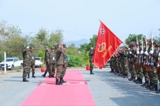 Cambodian and Indian armed forces during the CINBAX-II military exercise focused on counterterrorism and disaster relief operations.