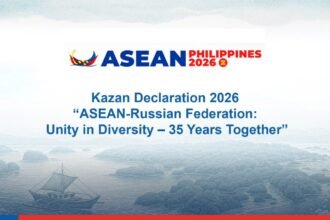 ASEAN and Russia Adopt Kazan Declaration 2026 to Mark 35 Years of Strategic Ties