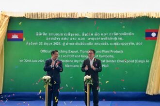 New Cambodia-Laos Overland Shipment Route to China Opened to Boost Agricultural Trade