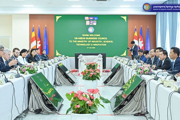US-ASEAN Business Council Reaffirms Strong Confidence in Cambodia’s Economic Growth and Security Framework