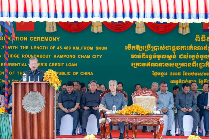 Prime Minister Inaugurates Major Infrastructure Project in Kampong Cham