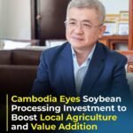 Cambodia Promotes Soybean Processing Investment to Boost Local Agriculture and Domestic Value Addition