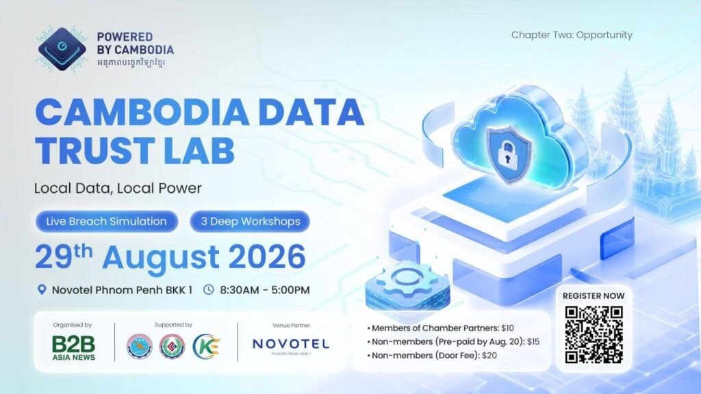 Cambodia Data Trust Lab to Advance Cyber Resilience and Digital Infrastructure in Phnom Penh