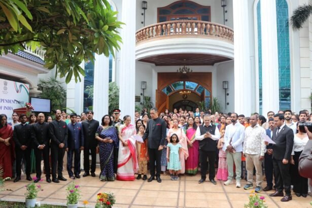 Indian Embassy in Phnom Penh Celebrates India's 80th Independence Day