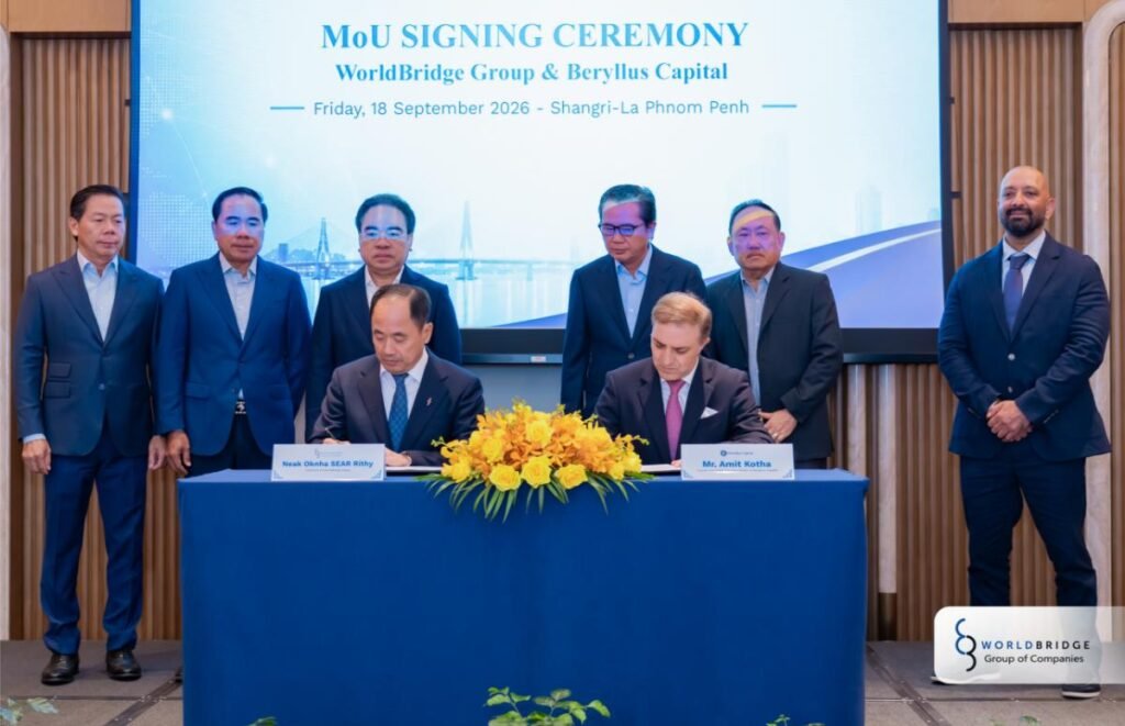Beryllus Capital and WorldBridge Group sign agreement to launch the Mekong Growth Fund, focused on Cambodia and Southeast Asia