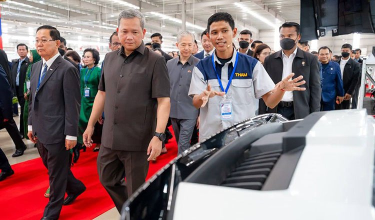Kampong Chhnang Automotive Factory Launched by Prime Minister